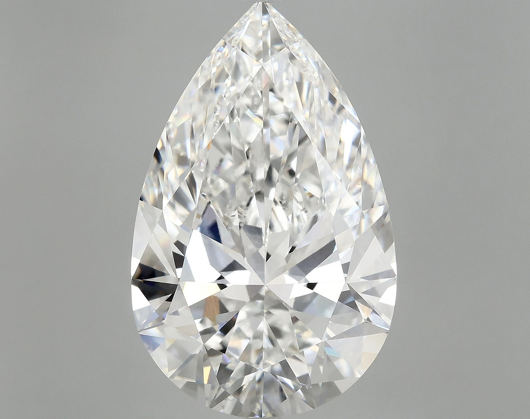 11.14 Carat Pear Shaped Ideal Cut VVS2 IGI Certified Lab Grown Diamond