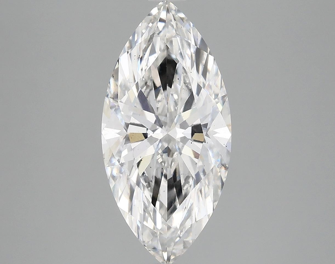 2.57 Carat Marquise Shaped Excellent Cut SI1 IGI Certified Lab Grown Diamond