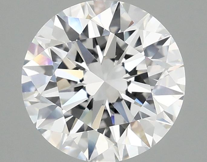 2.03 Carat Round Shaped Ideal Cut VVS2 IGI Certified Lab Grown Diamond