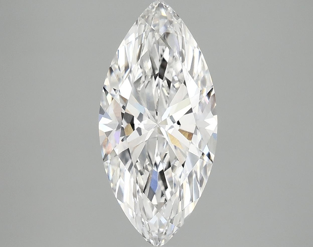 2.46 Carat Marquise Shaped Excellent Cut VVS2 IGI Certified Lab Grown Diamond