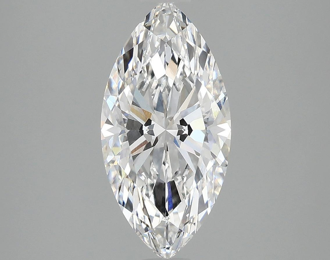 2.09 Carat Marquise Shaped Ideal Cut VVS1 IGI Certified Lab Grown Diamond