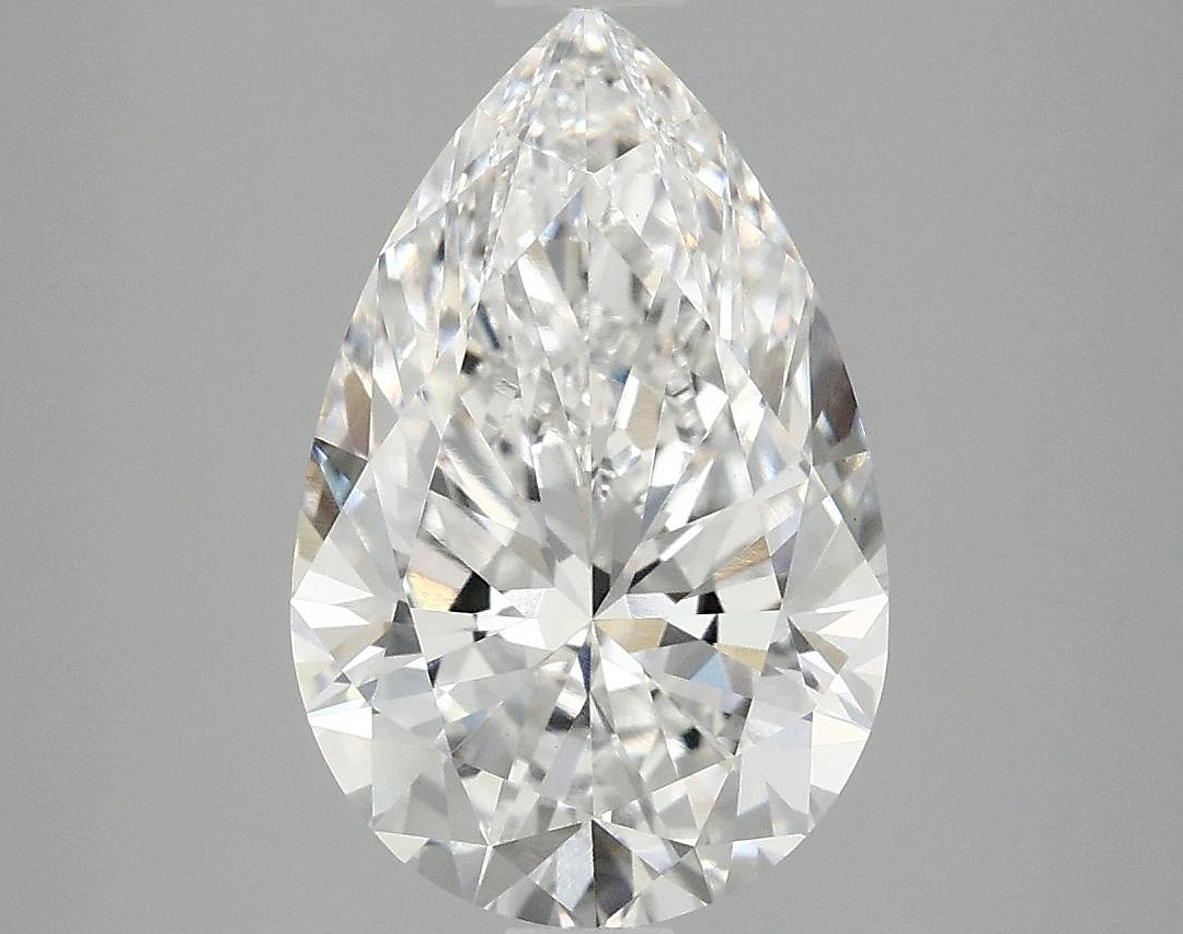 3.04 Carat Pear Shaped Ideal Cut VVS2 IGI Certified Lab Grown Diamond