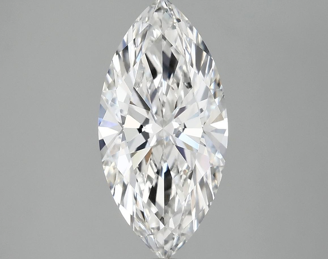 2.0 Carat Marquise Shaped Ideal Cut VVS2 IGI Certified Lab Grown Diamond