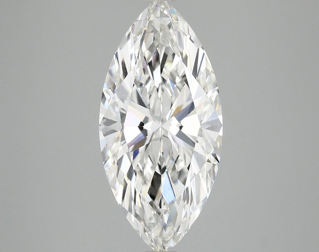2.98 Carat Marquise Shaped Excellent Cut VVS2 IGI Certified Lab Grown Diamond