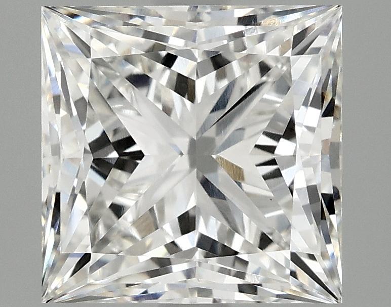 2.03 Carat Princess Shaped Ideal Cut VVS2 IGI Certified Lab Grown Diamond