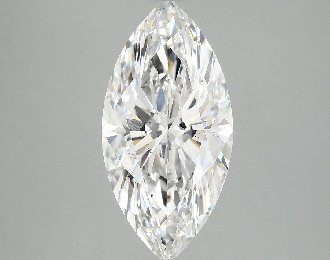 3.02 Carat Marquise Shaped Ideal Cut SI1 IGI Certified Lab Grown Diamond