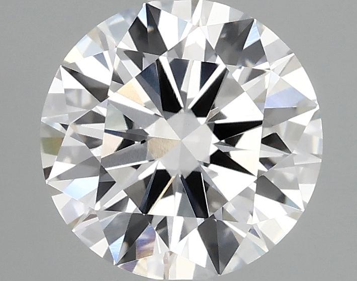 2.03 Carat Round Shaped Ideal Cut VVS2 IGI Certified Lab Grown Diamond