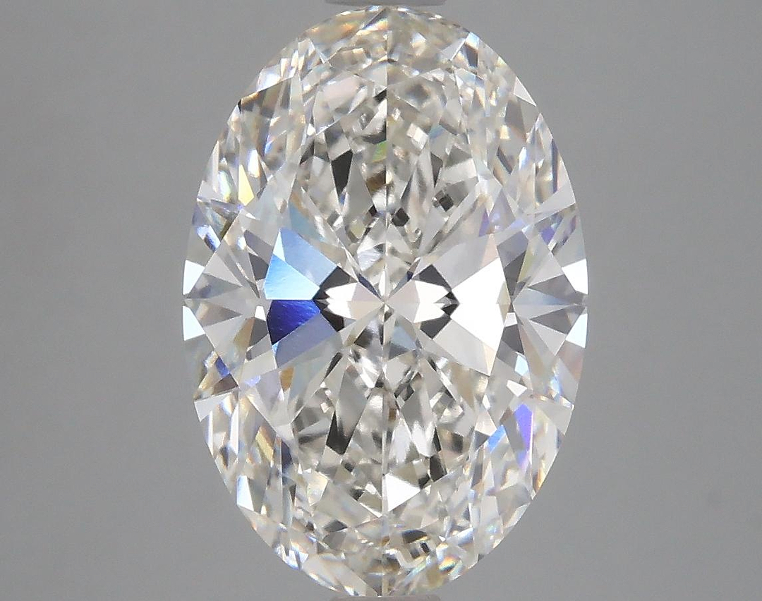 4.09 Carat Oval Shaped Ideal Cut VVS2 IGI Certified Lab Grown Diamond