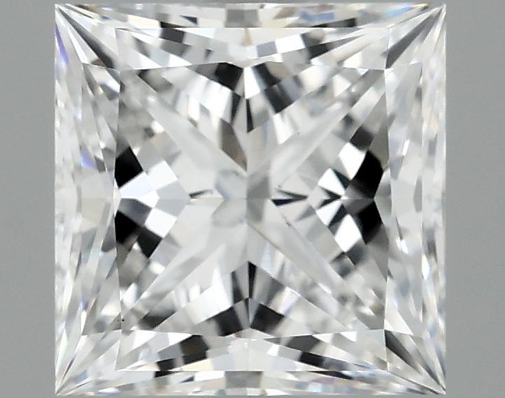 2.05 Carat Princess Shaped Ideal Cut VS1 IGI Certified Lab Grown Diamond