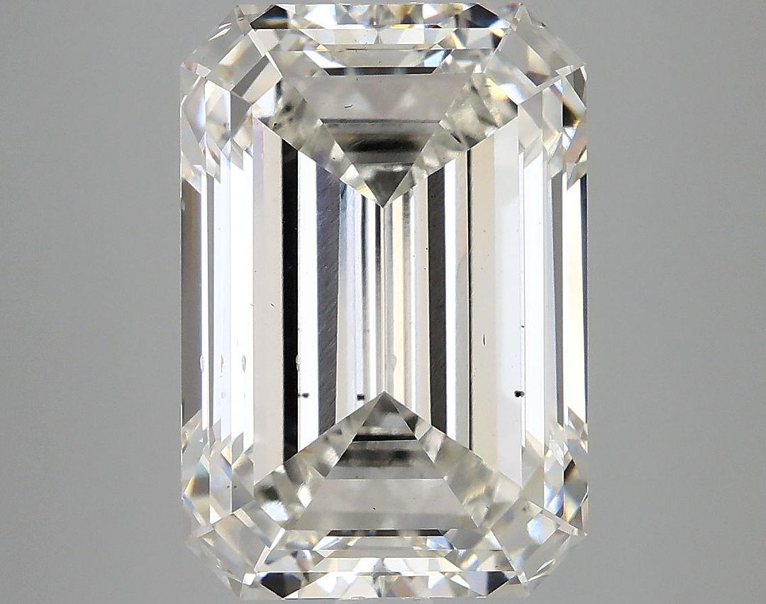 6.93 Carat Emerald Shaped Ideal Cut VS2 IGI Certified Lab Grown Diamond