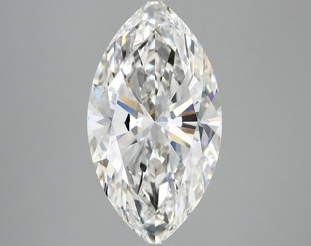 3.01 Carat Marquise Shaped Excellent Cut VVS2 IGI Certified Lab Grown Diamond