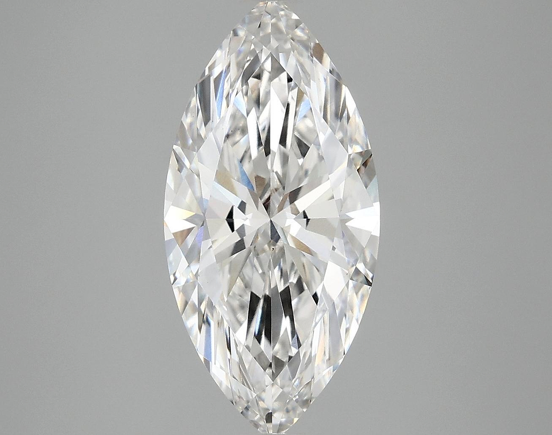 3.02 Carat Marquise Shaped Excellent Cut VS1 IGI Certified Lab Grown Diamond