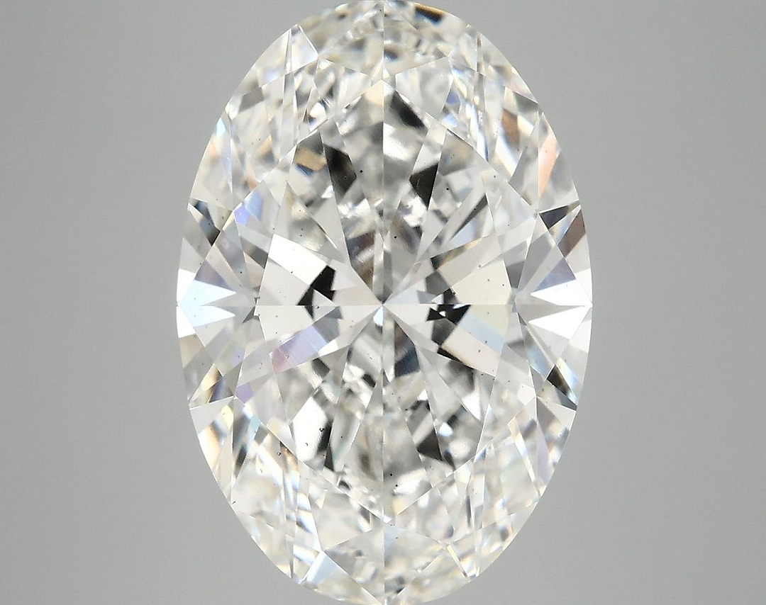 7.89 Carat Oval Shaped Ideal Cut SI1 IGI Certified Lab Grown Diamond