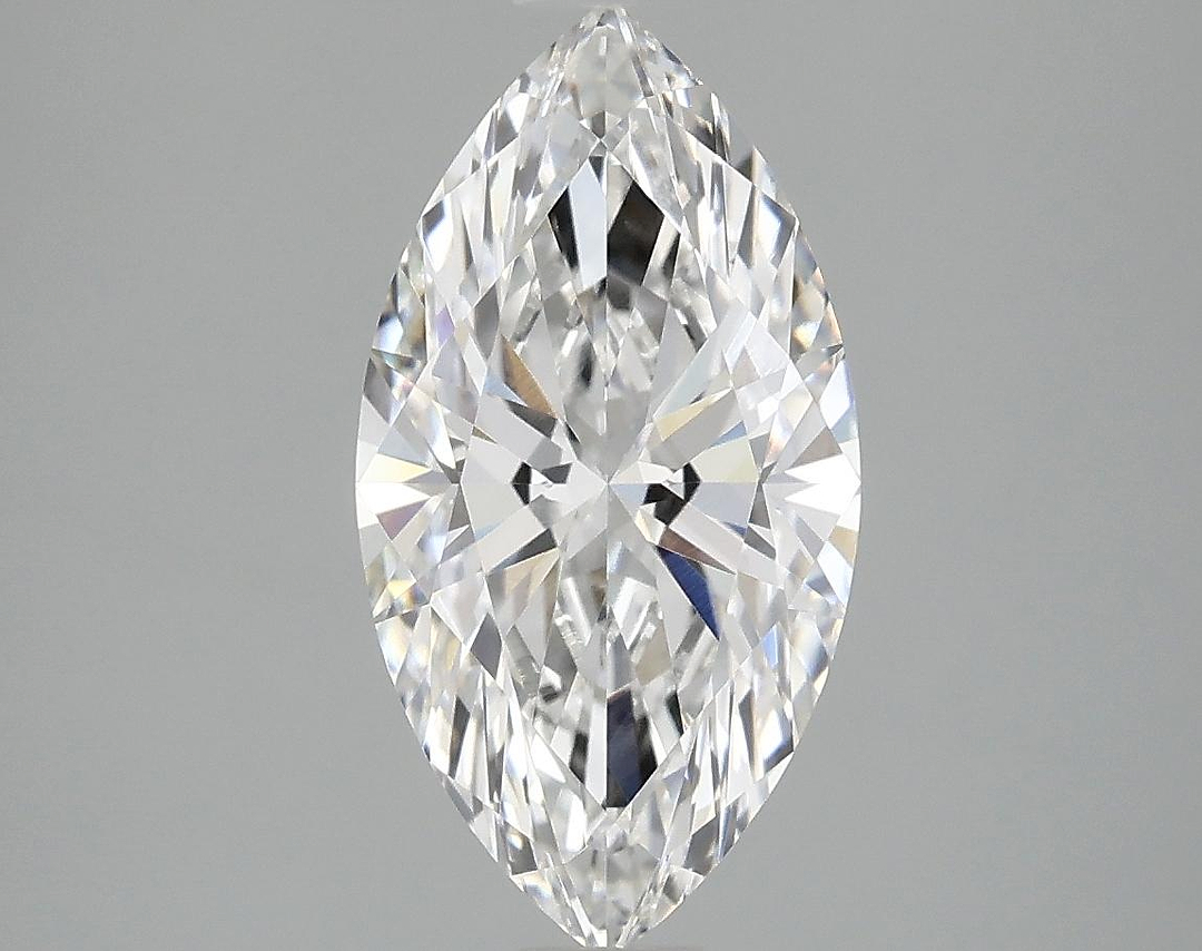 1.85 Carat Marquise Shaped Excellent Cut VS1 IGI Certified Lab Grown Diamond