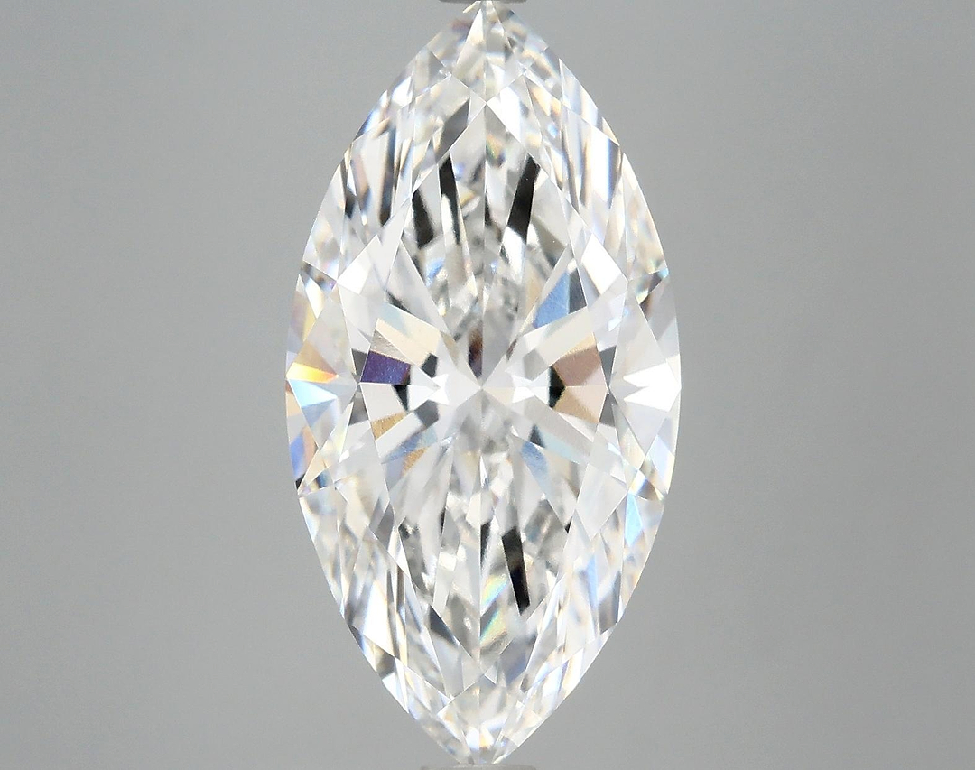 6.0 Carat Marquise Shaped Ideal Cut VVS2 IGI Certified Lab Grown Diamond