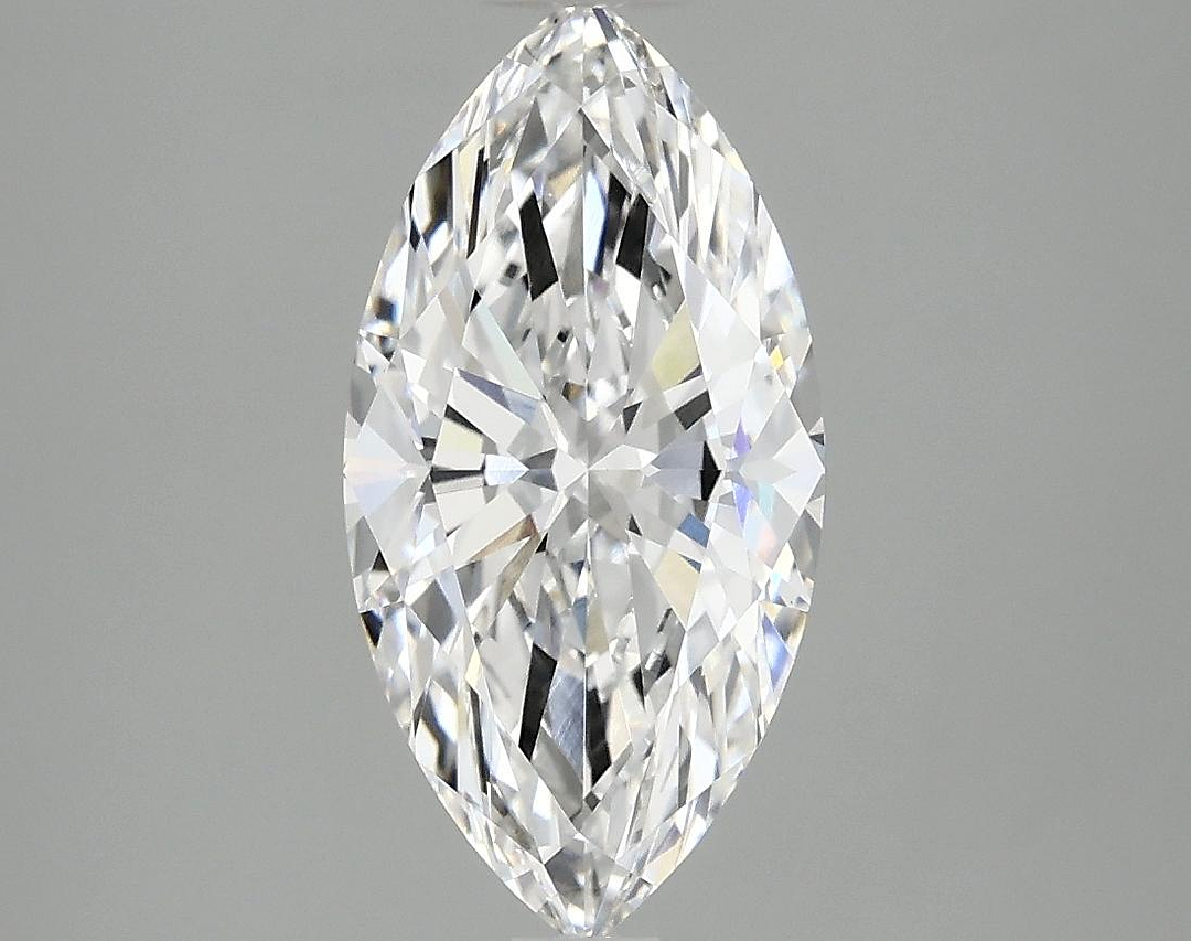 2.1 Carat Marquise Shaped Ideal Cut VVS2 IGI Certified Lab Grown Diamond