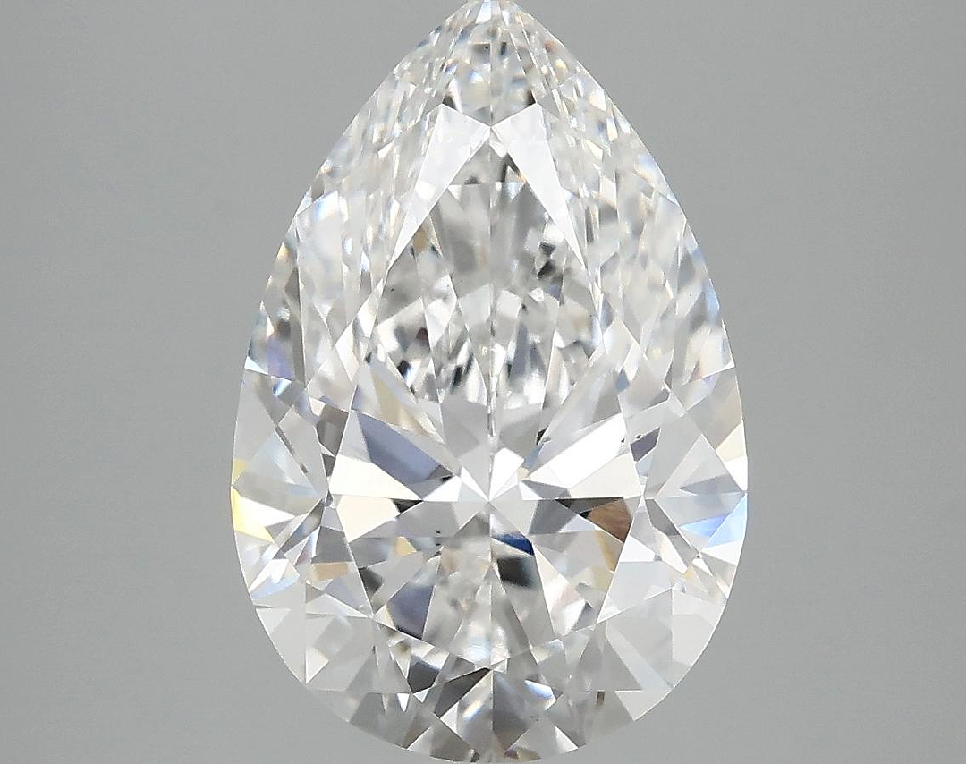4.08 Carat Pear Shaped Excellent Cut VS1 IGI Certified Lab Grown Diamond