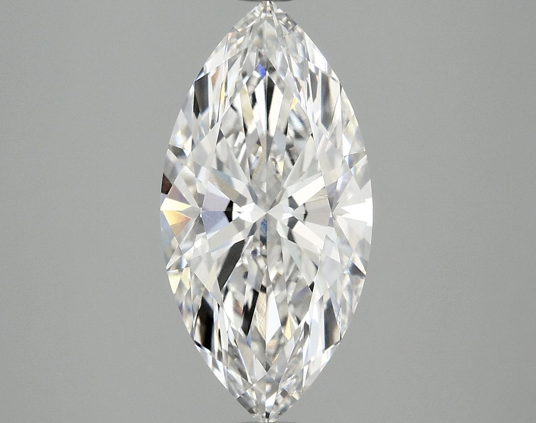 2.57 Carat Marquise Shaped Ideal Cut VVS2 IGI Certified Lab Grown Diamond