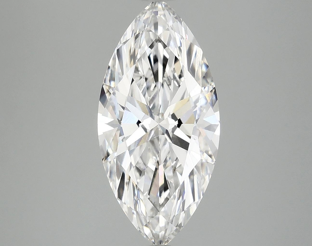 3.03 Carat Marquise Shaped Excellent Cut VVS2 IGI Certified Lab Grown Diamond