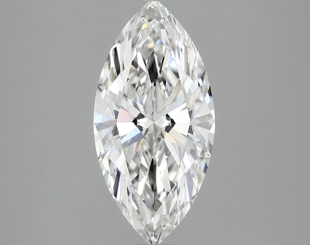 1.93 Carat Marquise Shaped Excellent Cut VVS2 IGI Certified Lab Grown Diamond