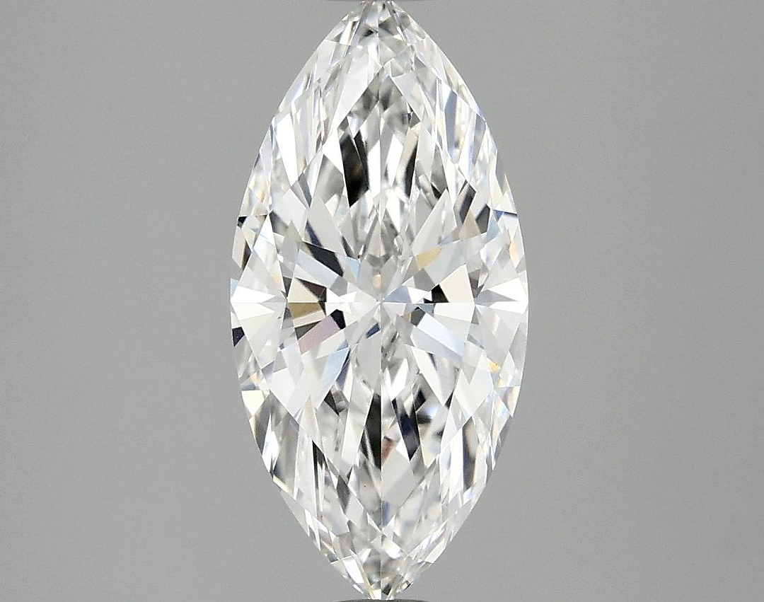 1.99 Carat Marquise Shaped Excellent Cut VVS2 IGI Certified Lab Grown Diamond