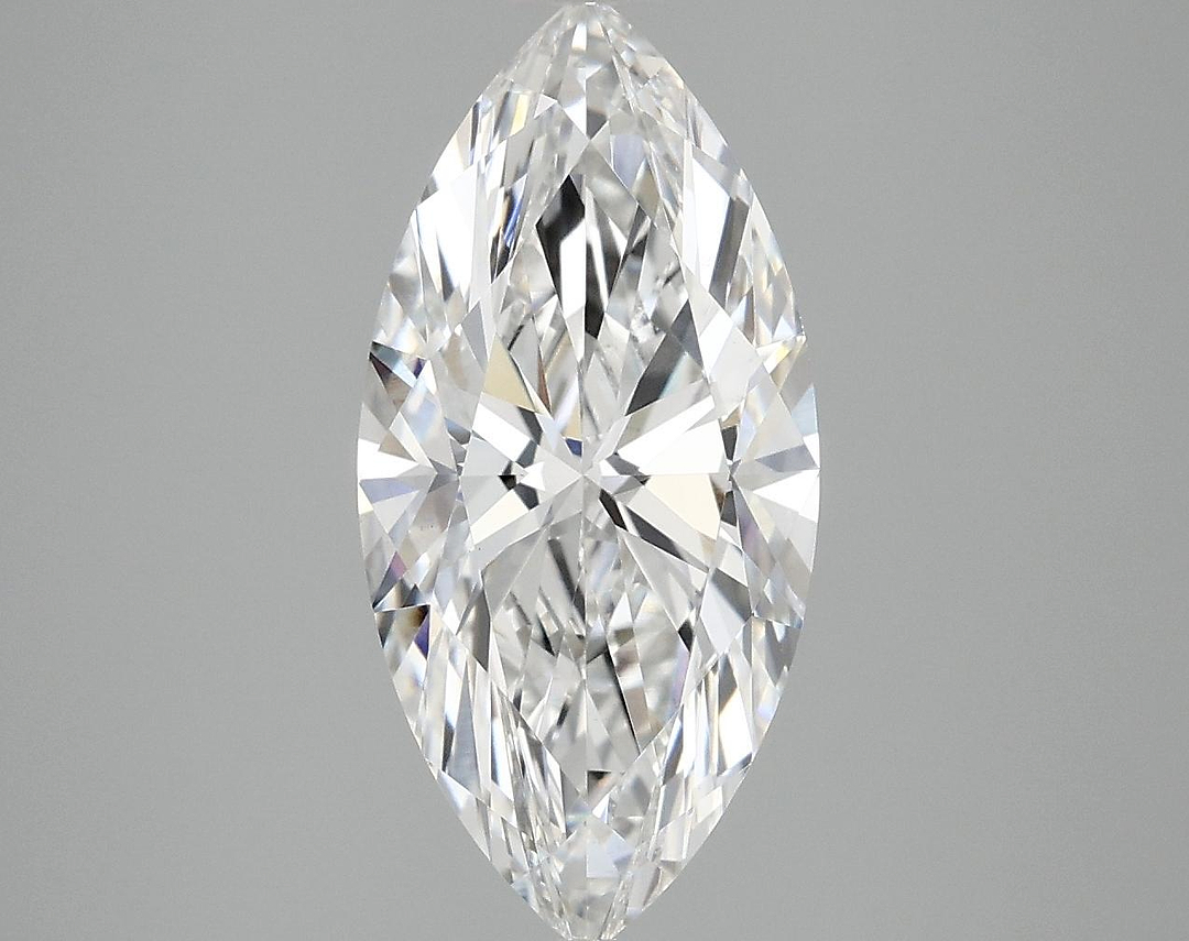 2.96 Carat Marquise Shaped Excellent Cut VS1 IGI Certified Lab Grown Diamond
