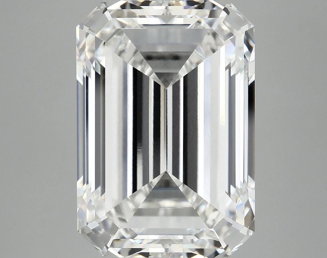 10.55 Carat Emerald Shaped Ideal Cut VVS2 IGI Certified Lab Grown Diamond