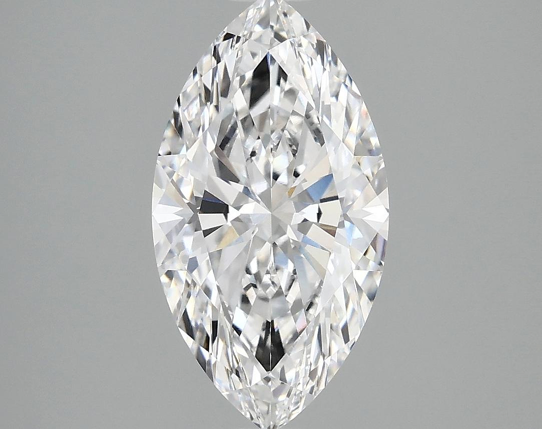 2.09 Carat Marquise Shaped Excellent Cut VVS2 IGI Certified Lab Grown Diamond