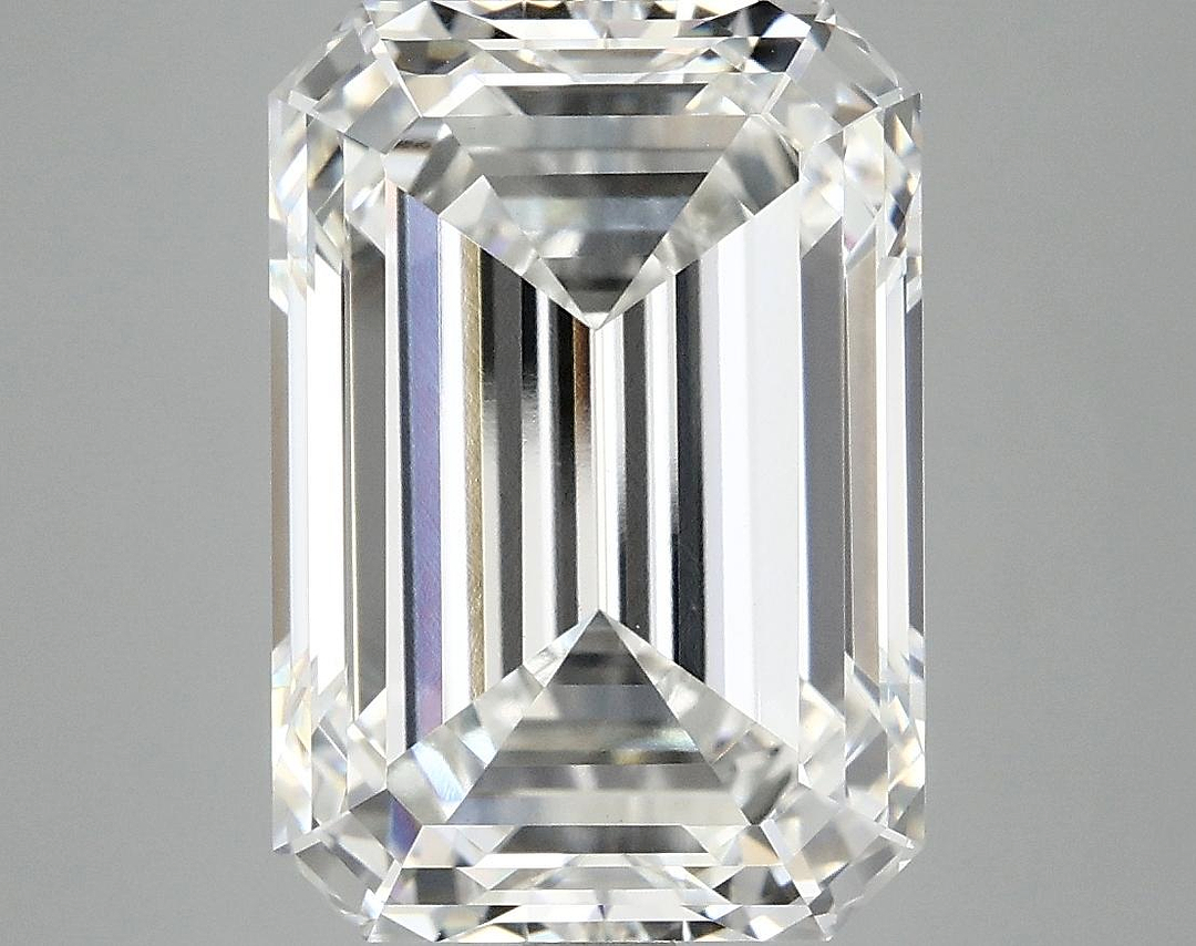 7.19 Carat Emerald Shaped Ideal Cut VVS2 IGI Certified Lab Grown Diamond