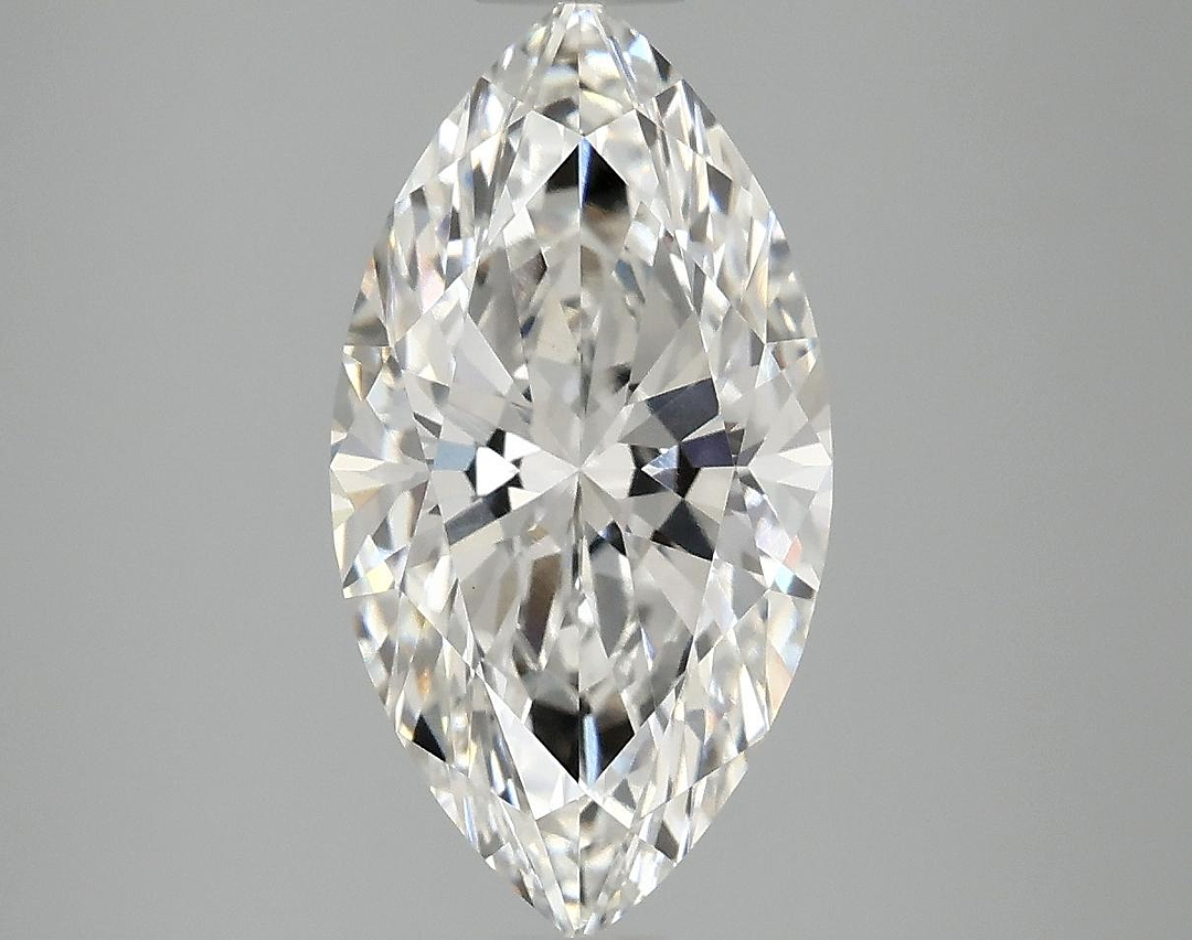 3.06 Carat Marquise Shaped Excellent Cut VVS2 IGI Certified Lab Grown Diamond
