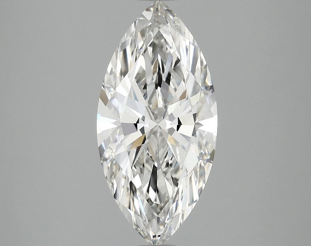 2.01 Carat Marquise Shaped Excellent Cut VVS1 IGI Certified Lab Grown Diamond