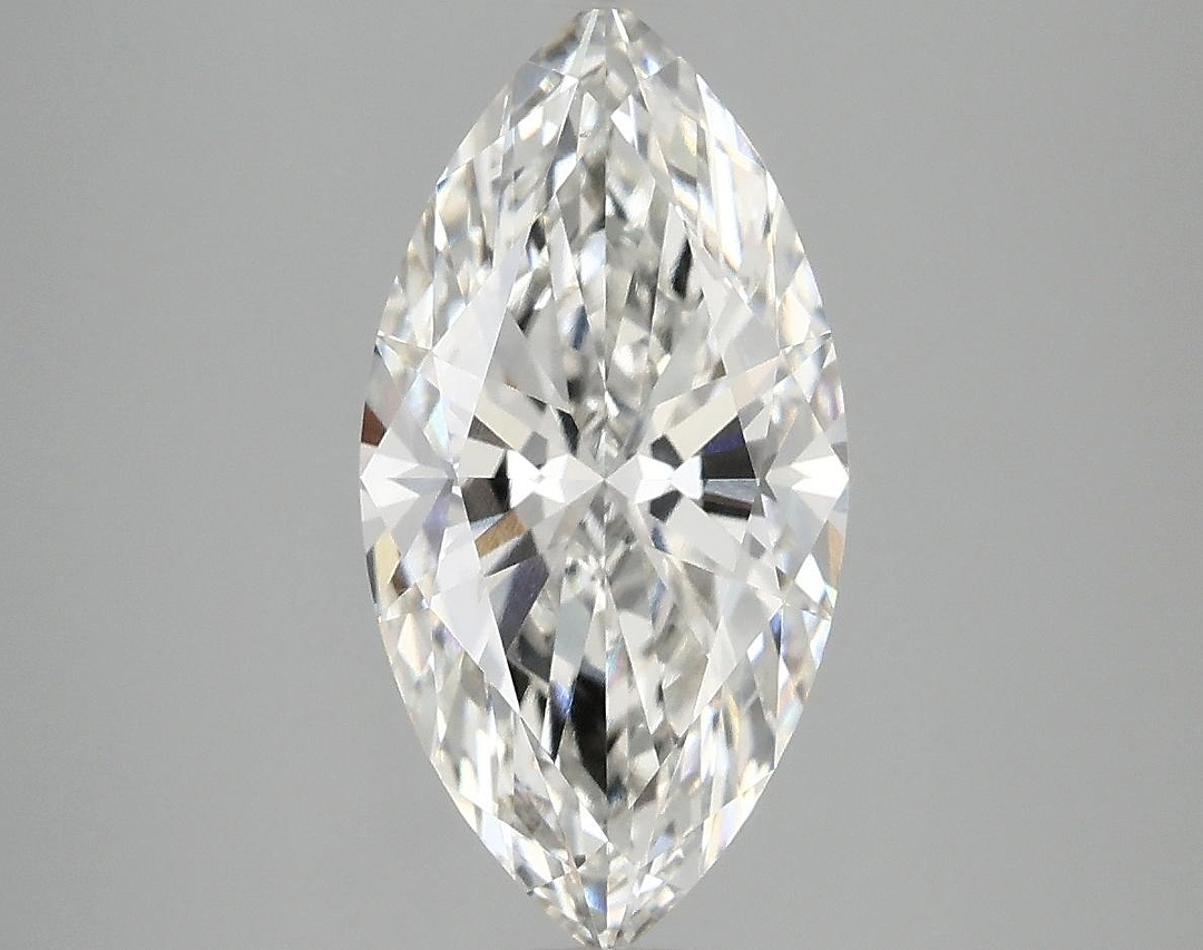 2.58 Carat Marquise Shaped Ideal Cut VVS2 IGI Certified Lab Grown Diamond