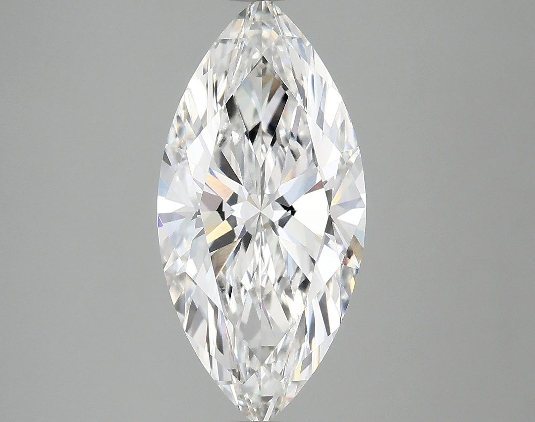 2.99 Carat Marquise Shaped Excellent Cut VVS2 IGI Certified Lab Grown Diamond