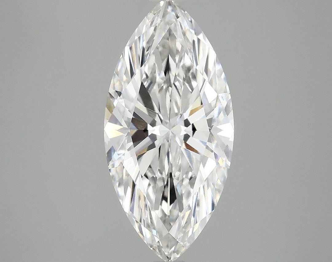 3.02 Carat Marquise Shaped Excellent Cut VVS2 IGI Certified Lab Grown Diamond