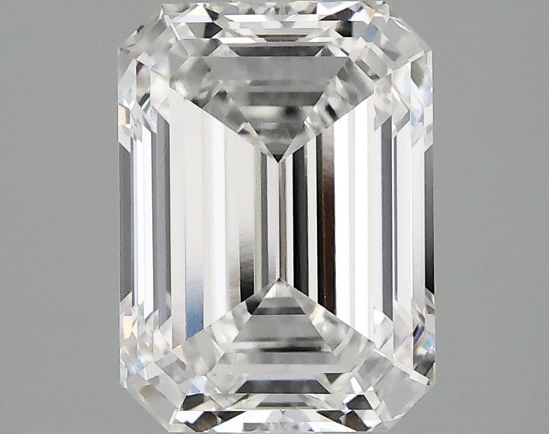 2.56 Carat Emerald Shaped Excellent Cut VVS2 IGI Certified Lab Grown Diamond