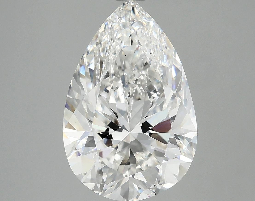 4.0 Carat Pear Shaped Excellent Cut VS2 IGI Certified Lab Grown Diamond