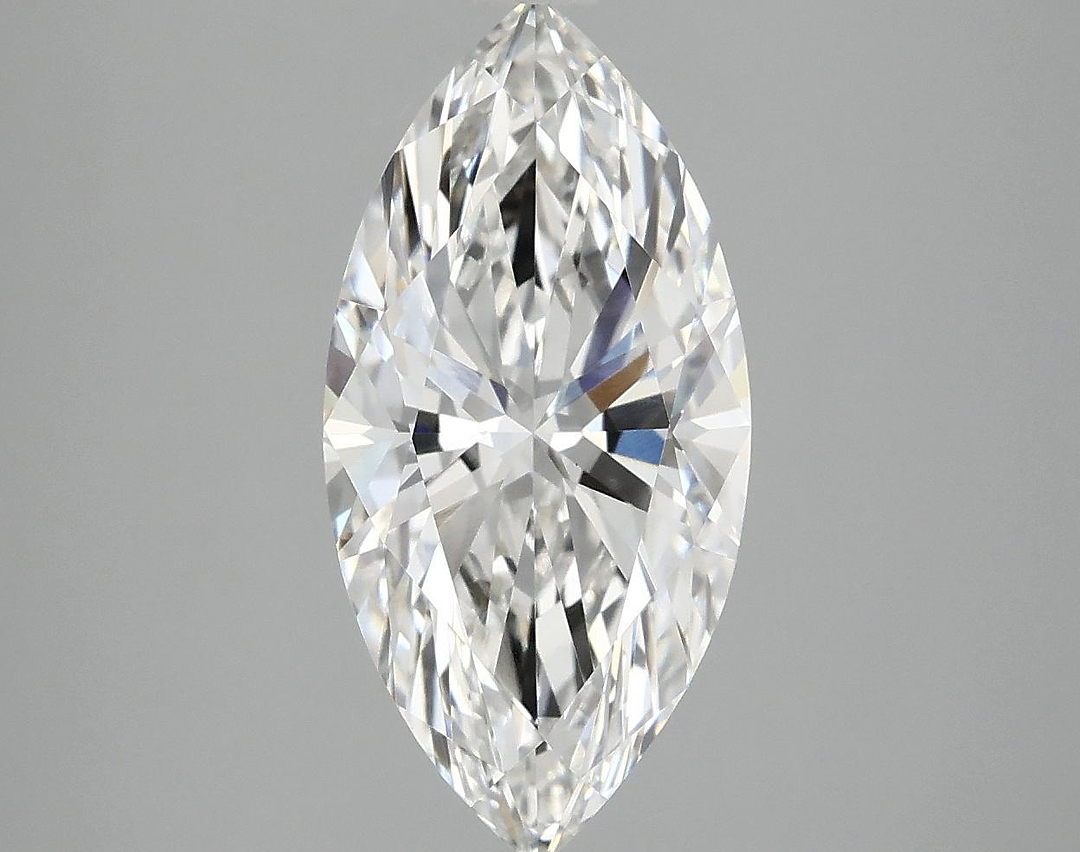 3.02 Carat Marquise Shaped Ideal Cut VVS2 IGI Certified Lab Grown Diamond
