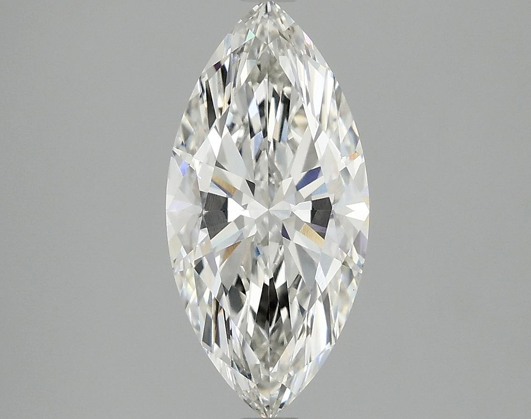 2.05 Carat Marquise Shaped Excellent Cut VVS2 IGI Certified Lab Grown Diamond