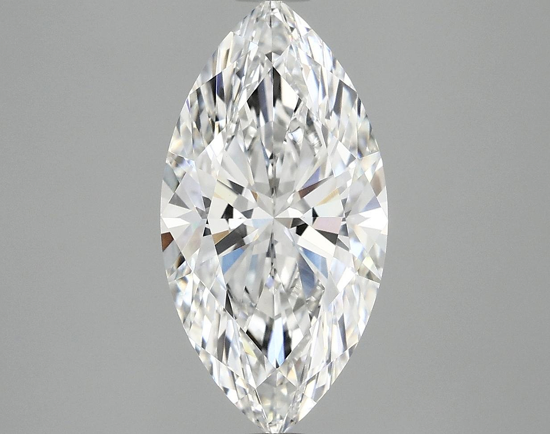 3.09 Carat Marquise Shaped Ideal Cut VVS2 IGI Certified Lab Grown Diamond