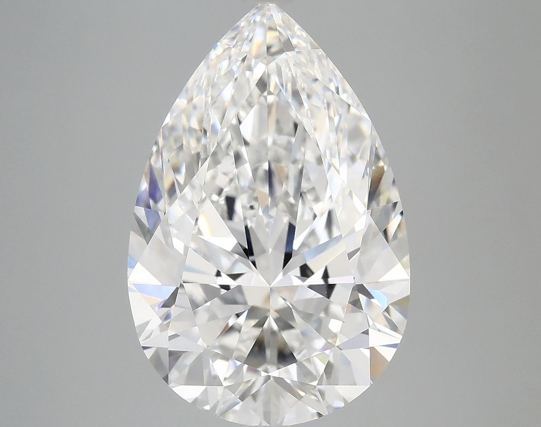 7.0 Carat Pear Shaped Excellent Cut VVS2 IGI Certified Lab Grown Diamond