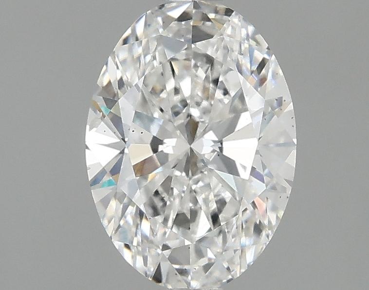 1.5 Carat Oval Shaped Ideal Cut SI1 IGI Certified Lab Grown Diamond