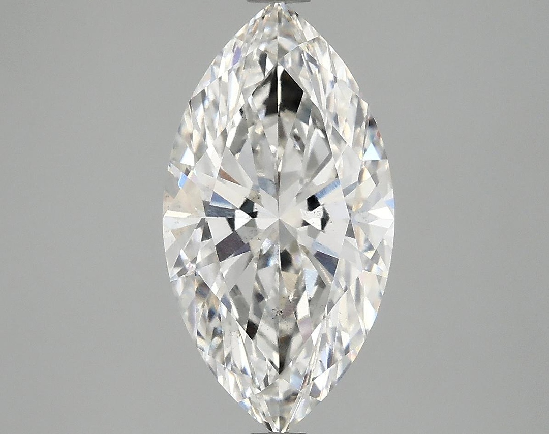 2.97 Carat Marquise Shaped Excellent Cut SI1 IGI Certified Lab Grown Diamond