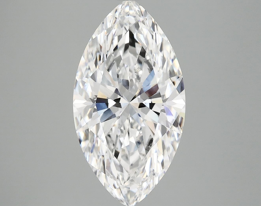 4.04 Carat Marquise Shaped Excellent Cut VVS2 IGI Certified Lab Grown Diamond