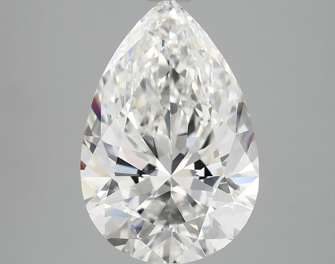 3.8 Carat Pear Shaped Excellent Cut VS1 IGI Certified Lab Grown Diamond