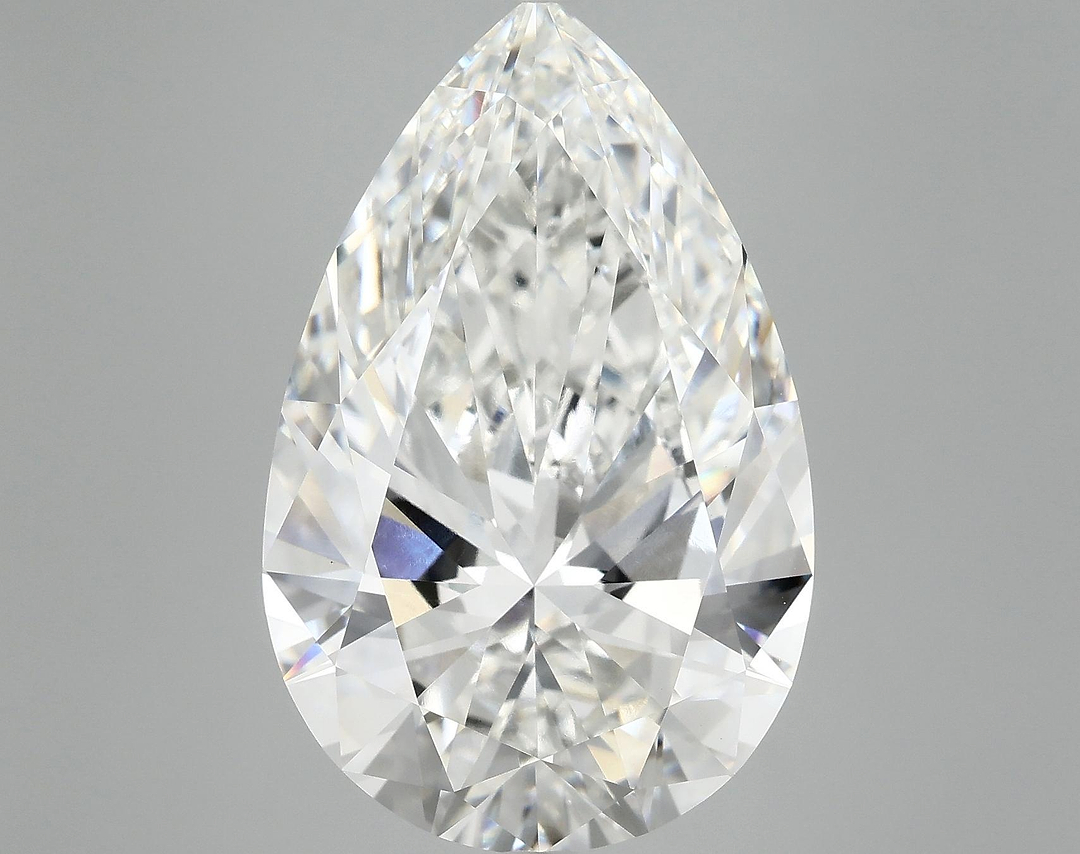 11.6 Carat Pear Shaped Ideal Cut VVS2 IGI Certified Lab Grown Diamond
