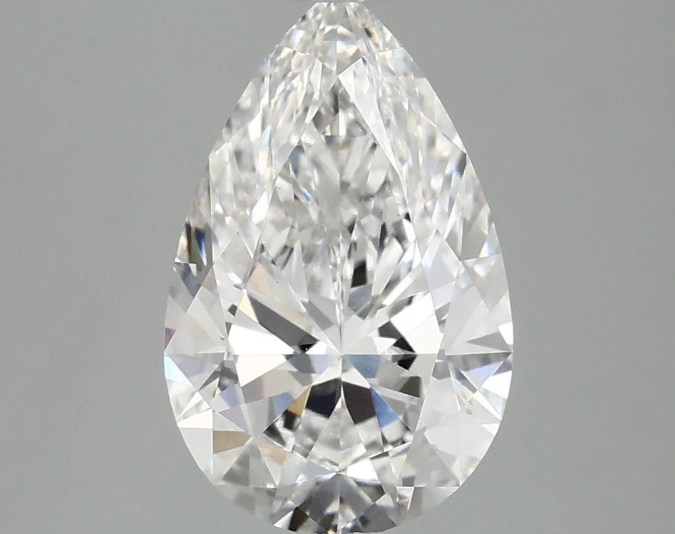 2.05 Carat Pear Shaped Ideal Cut VS1 IGI Certified Lab Grown Diamond
