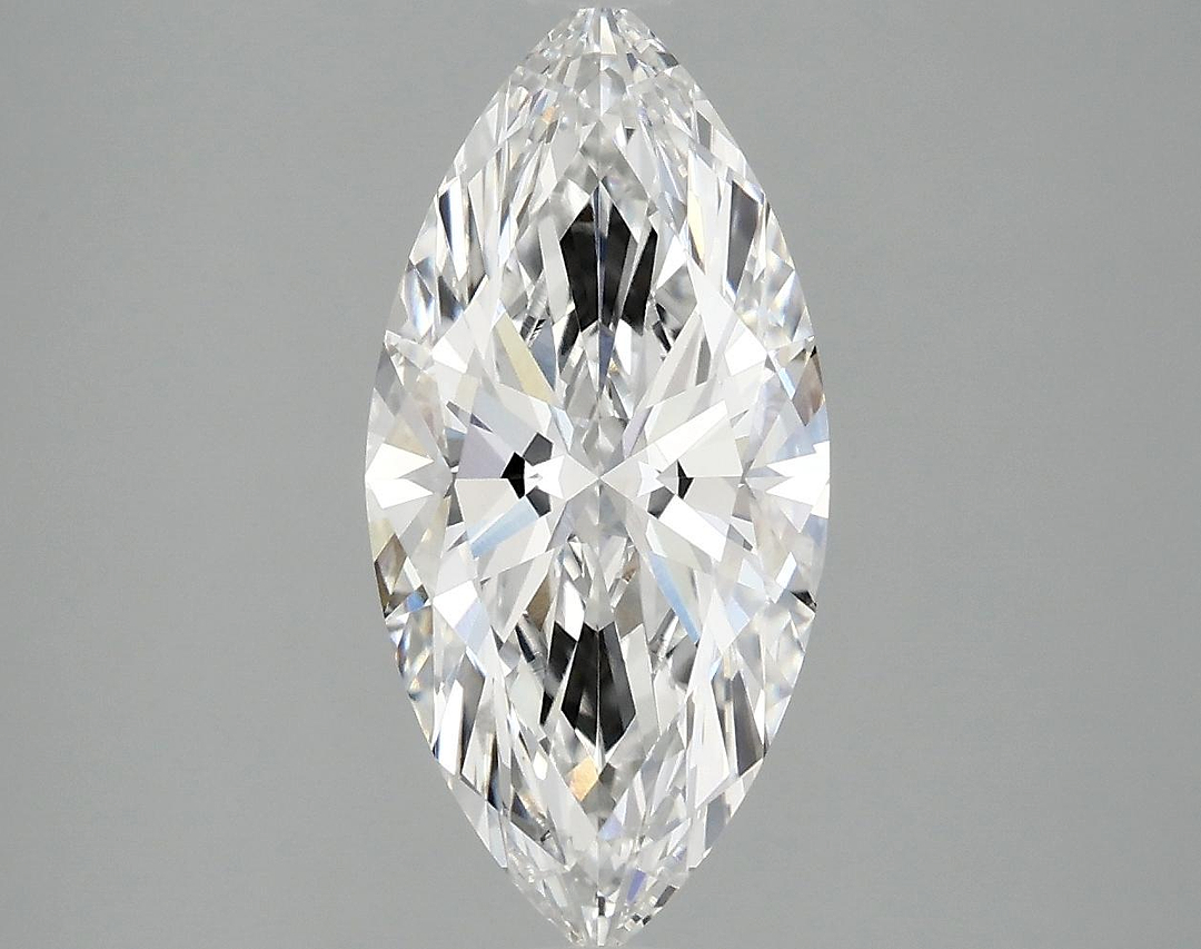 2.39 Carat Marquise Shaped Excellent Cut VS1 IGI Certified Lab Grown Diamond