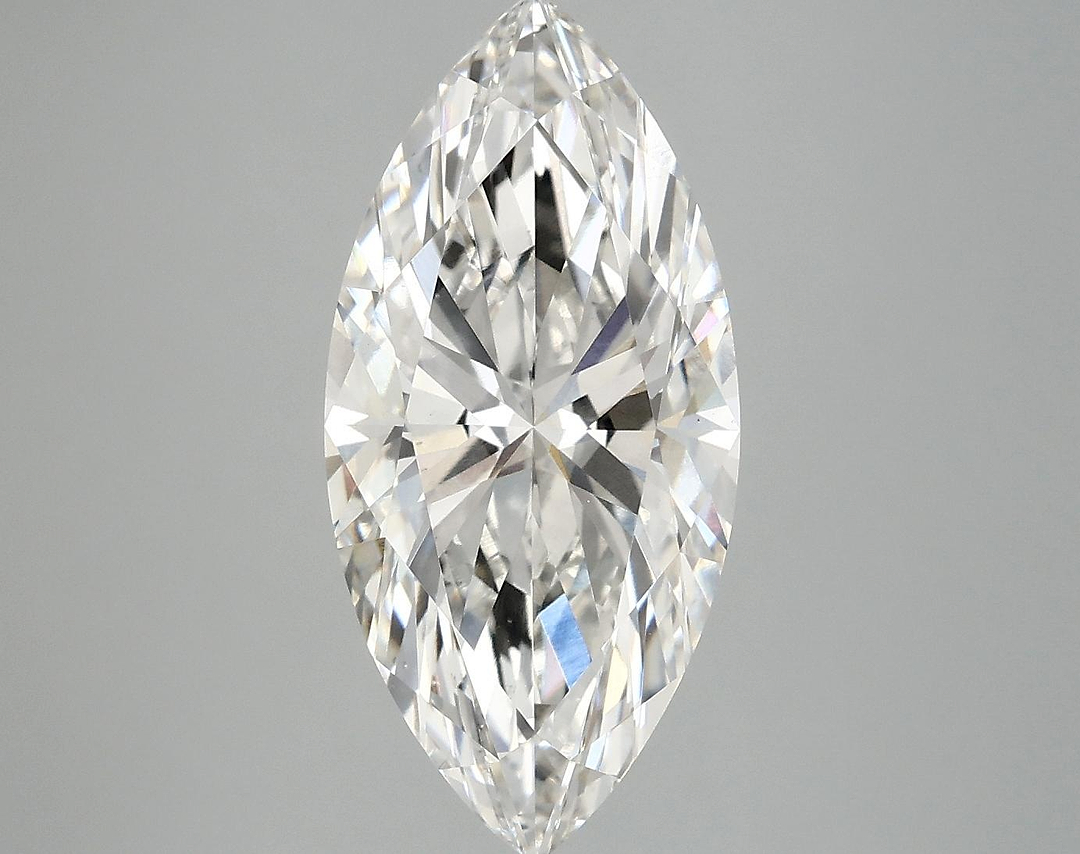 3.95 Carat Marquise Shaped Excellent Cut VS1 IGI Certified Lab Grown Diamond