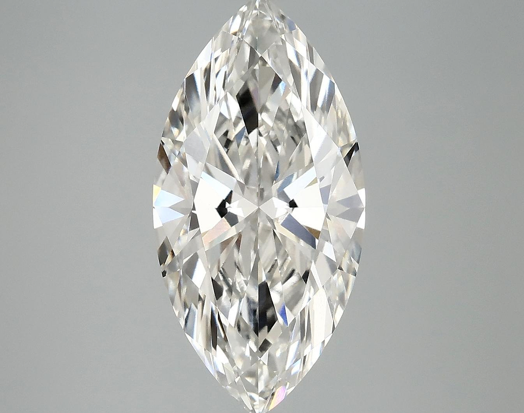 3.53 Carat Marquise Shaped Ideal Cut VVS2 IGI Certified Lab Grown Diamond