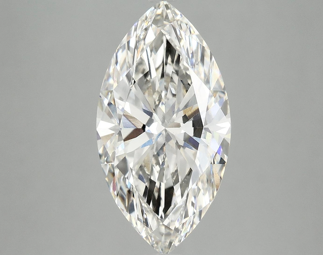 4.08 Carat Marquise Shaped Excellent Cut VS2 IGI Certified Lab Grown Diamond